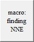 macro: finding NNE